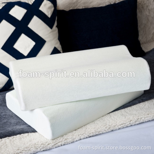 Molded Foam Slow Rebound Visco Elastic Memory Foam Pillow/Contour Pillow